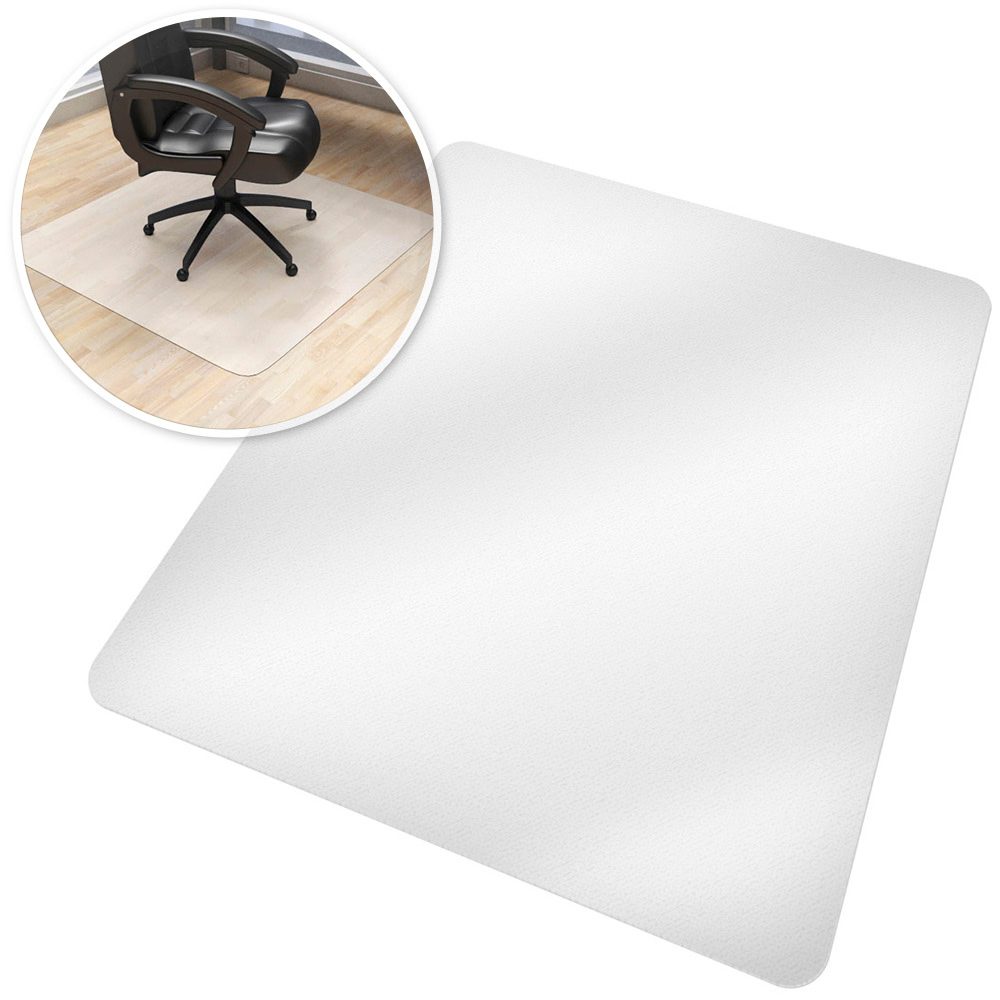 tectake 401695 podložka pod kancelářskou židli - bílá-90 x 120 cm - 90 x 120 cm bílá