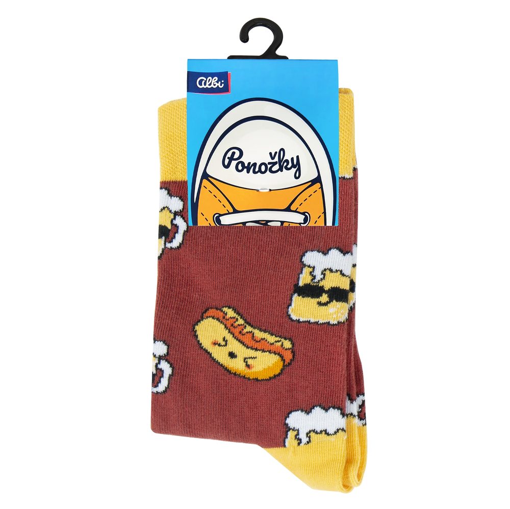 Levně ALBI Ponožky - Hotdog