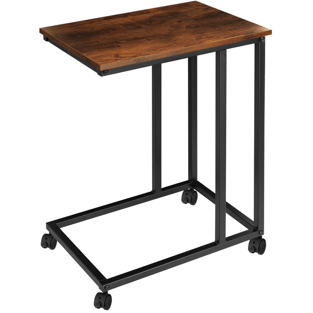 tectake 404219 odkládací stolek luton 48x35x70cm - Industriální dřevo tmavé, rustikální - Industriální dřevo tmavé