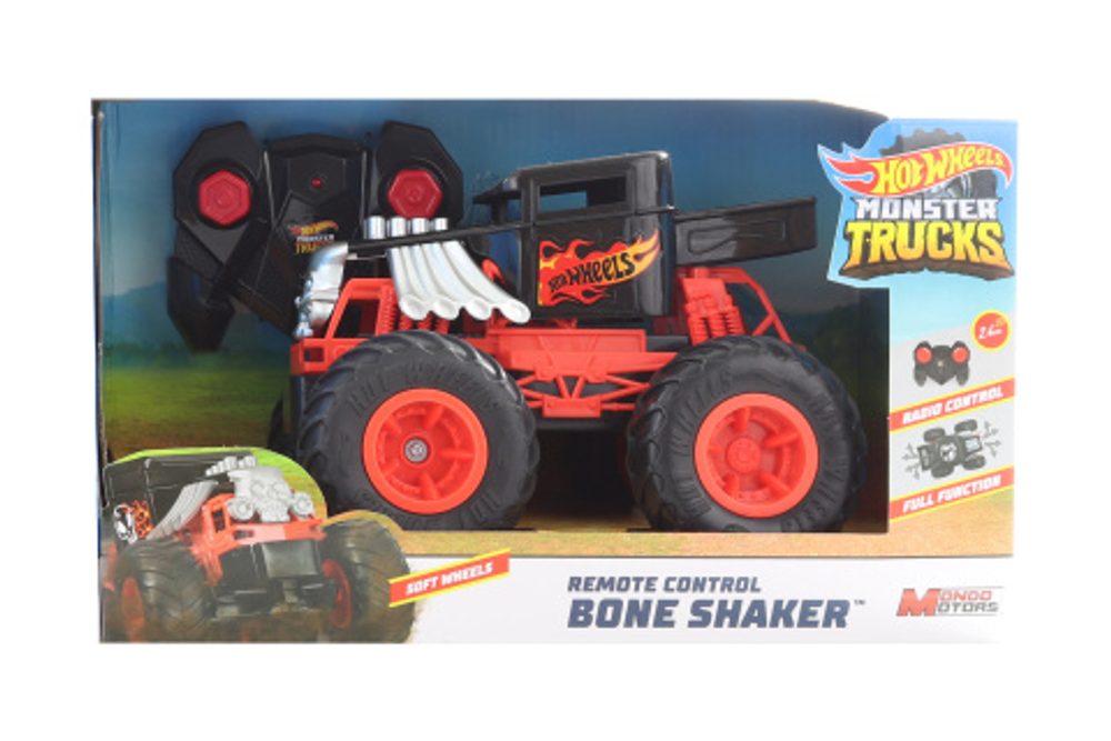 Popron.cz Hot Wheels RC Monsters Trucks Bone Shaker 2,4 GHz