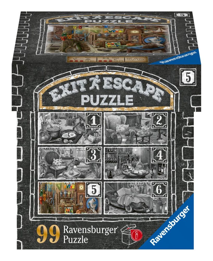 Ravensburger Exit Puzzle: Podkroví 99 dílků