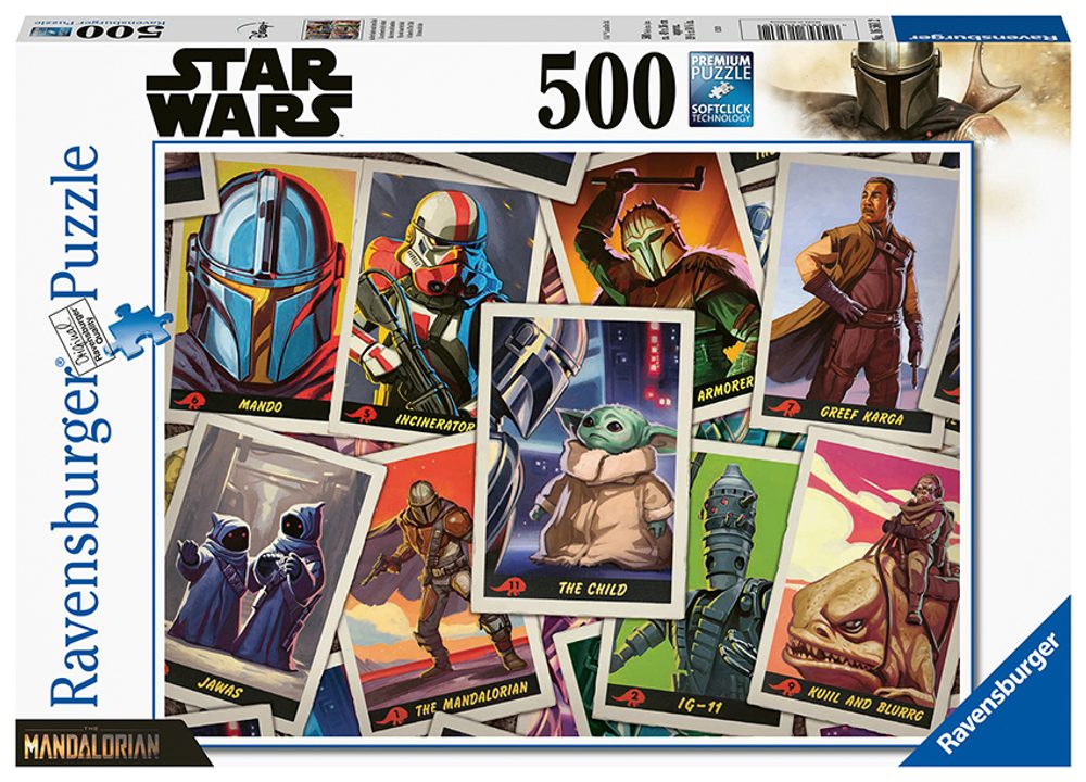 Ravensburger The Mandalorian - "Baby Yoda" 500 dílků