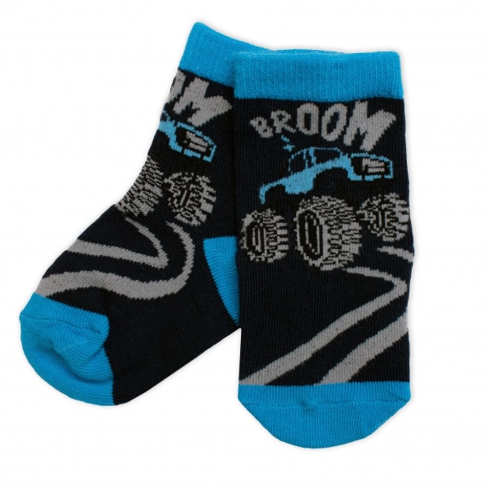 BN Dětské bavlněné ponožky Track - granát