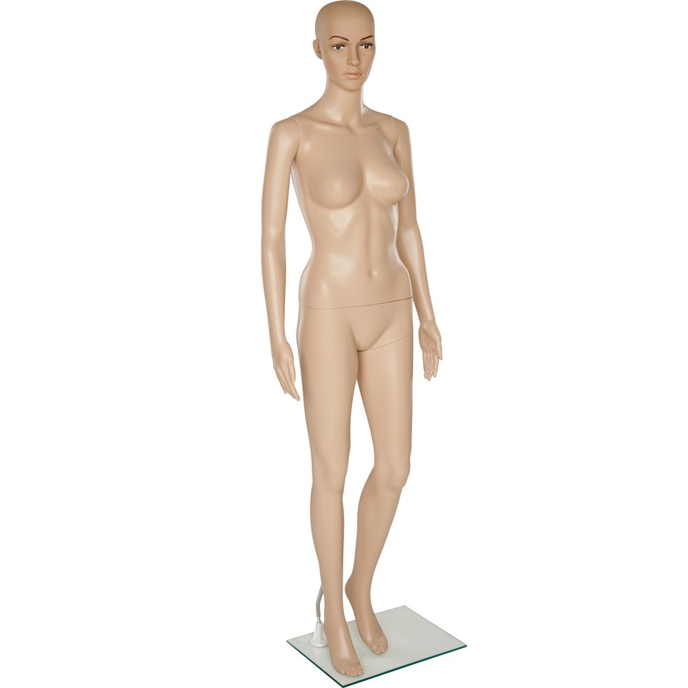 tectake 402662 figurína - béžová - dámské béžová