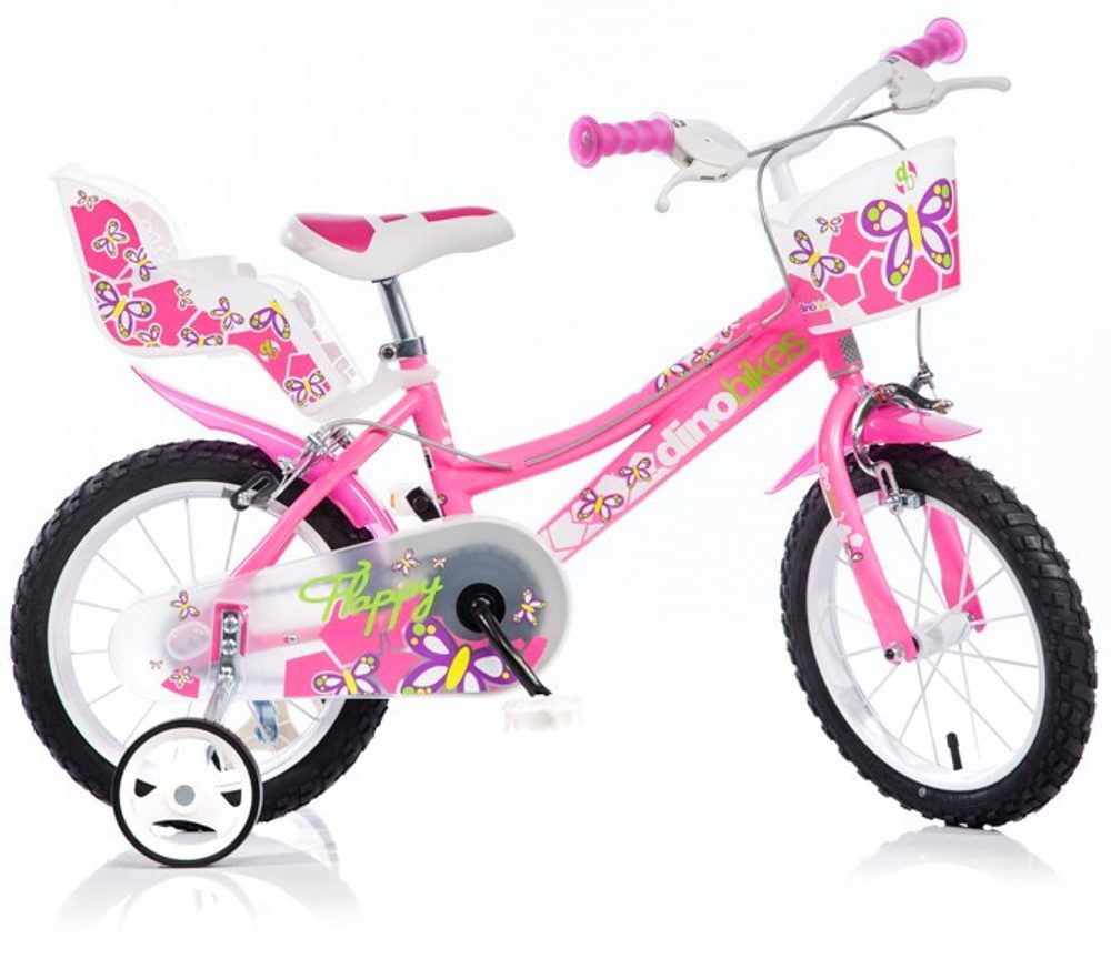 DINO Bikes Dětské kolo Dino Bikes 166R růžové 16