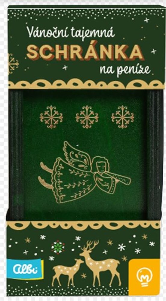 Albi Tajemná schránka Vánoce - zelená