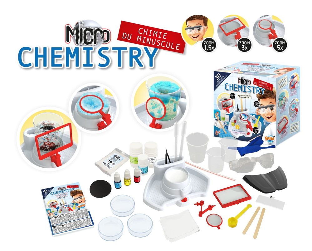 BUKI Mikroskopická chemie 30 pokusů