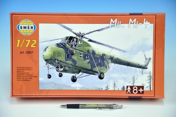 Směr Model Vrtulník Mil Mi-4 v krabici 34x19x5,5cm