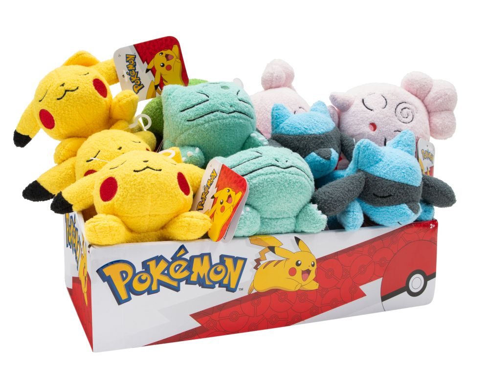 Orbico Pokémon Sleeping Plyš (Assortment) W1