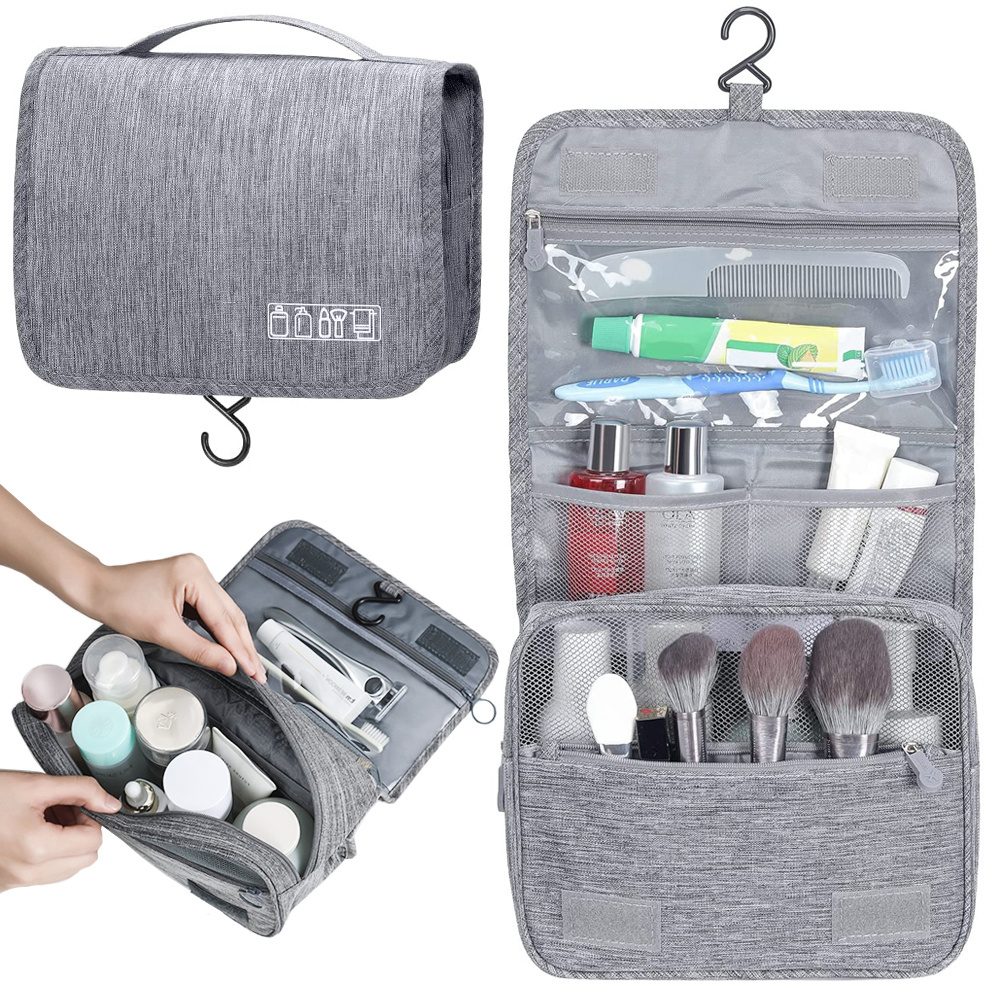 Verk Group Cestovní kosmetická taška s háčkem, různé barvy