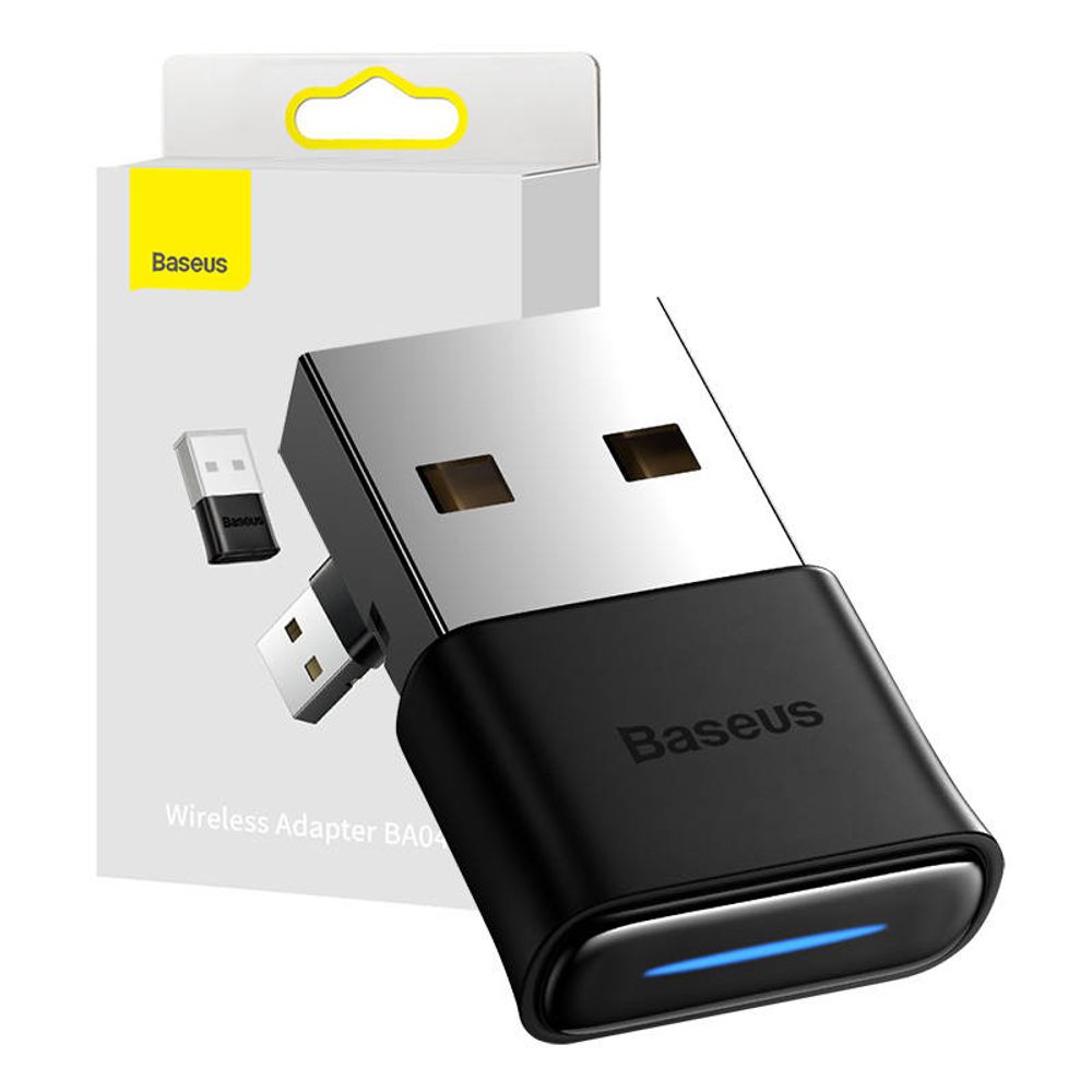 Levně Baseus BA04 Bluetooth adaptér 5.1 (černý)