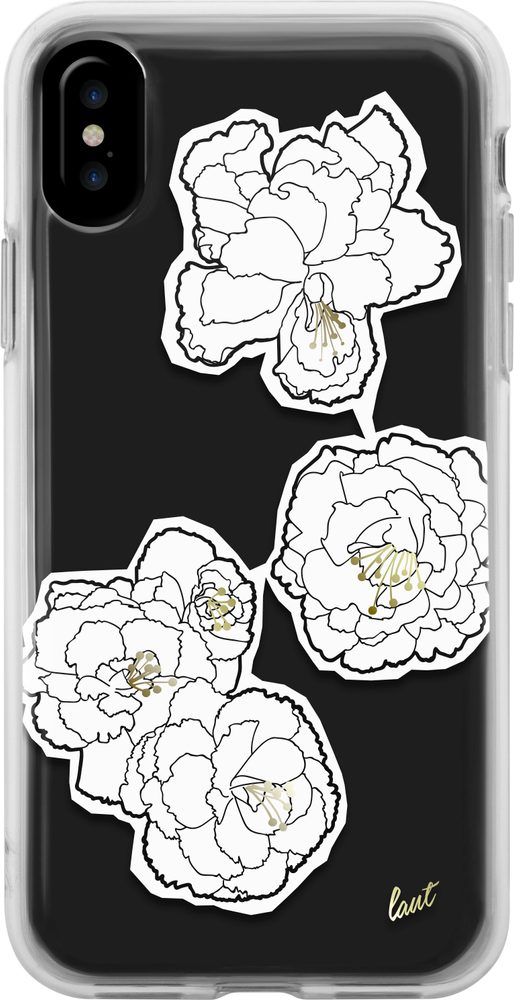 LAUT Pop case pro iPhone X - Mono Blooms