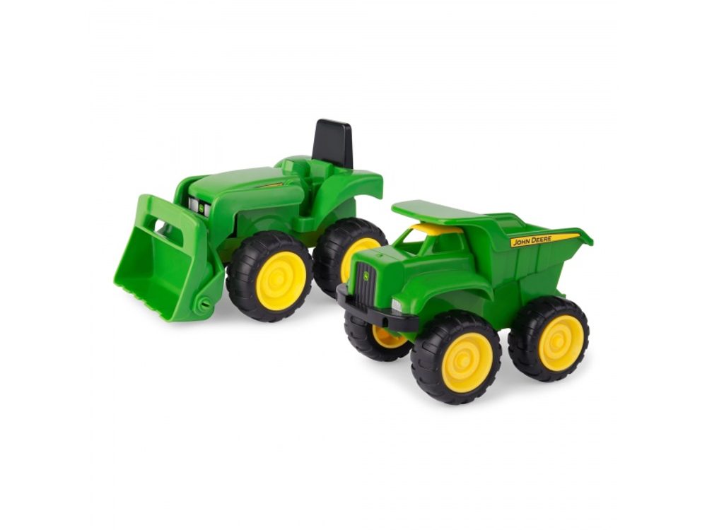 Popron.cz John Deere - Traktor a sklápěč - set na písek