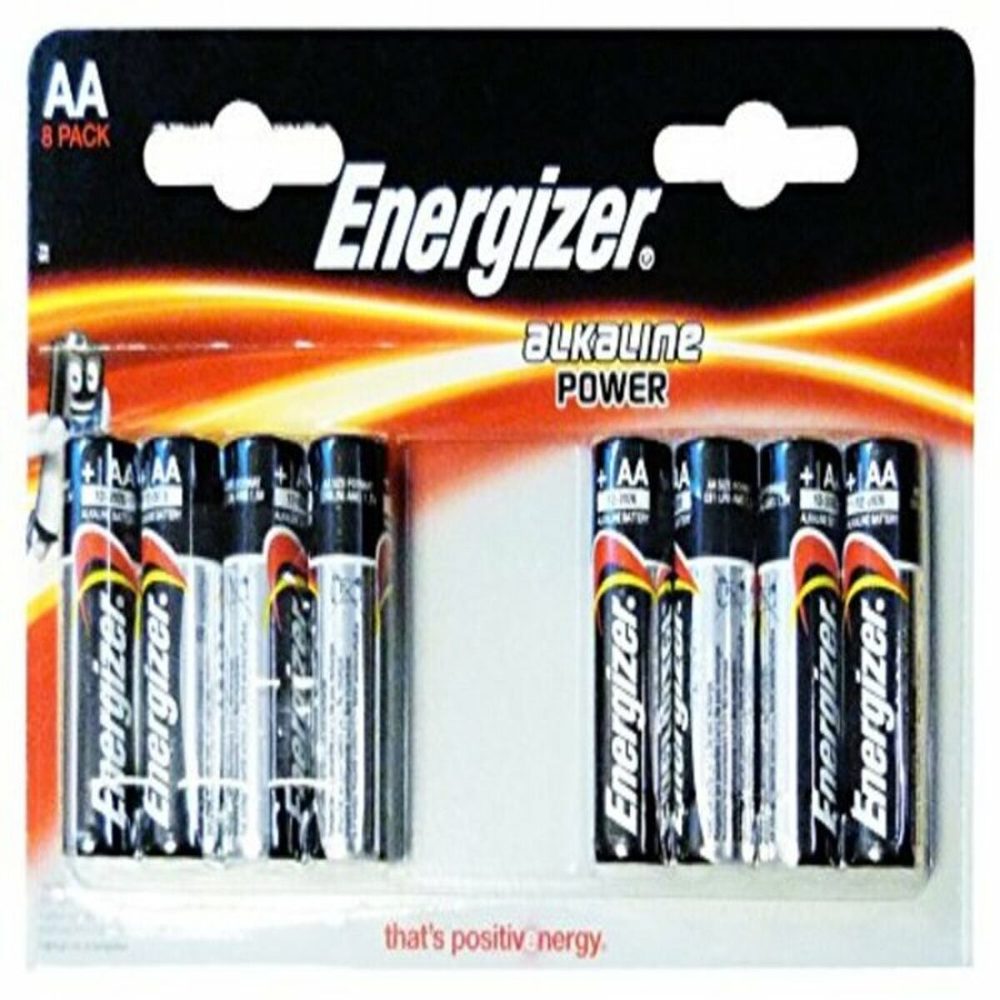 Popron.cz Alkalické Baterie Energizer E300128000 AA LR6 (8 uds)