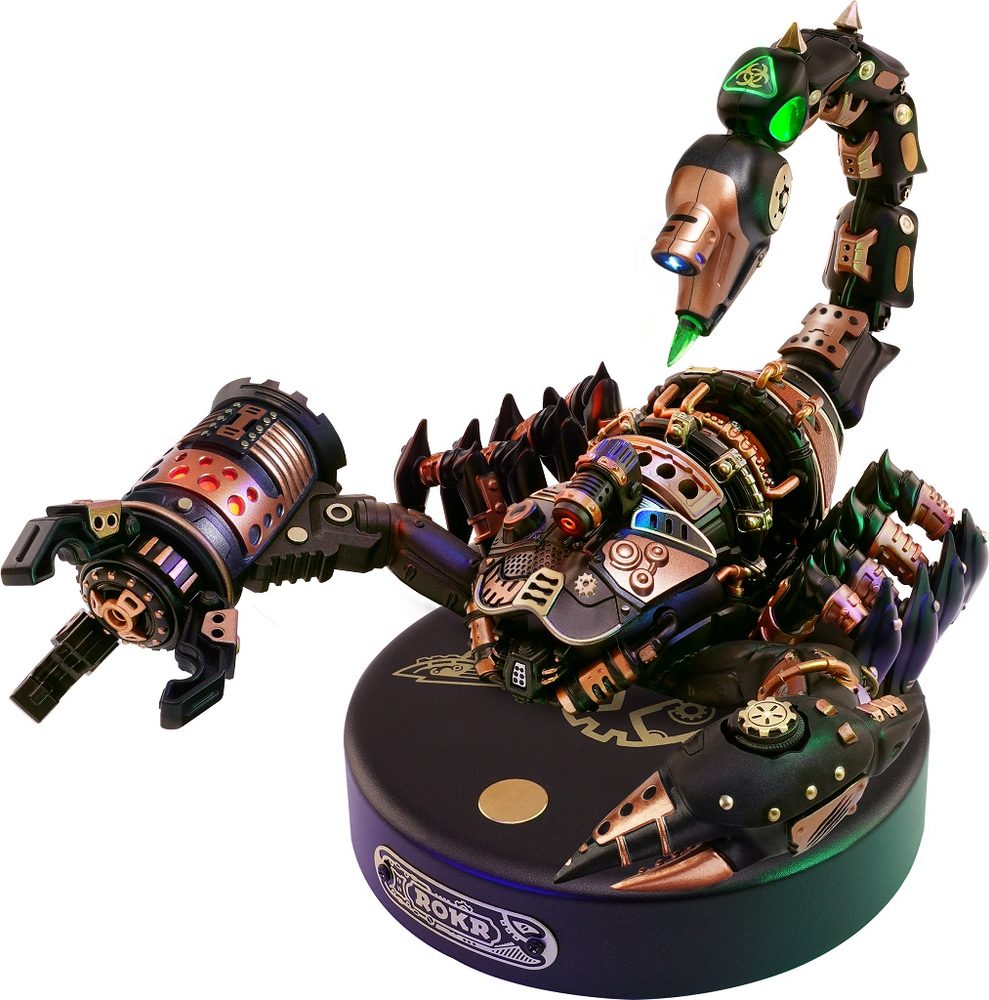 RoboTime 3D mechanické puzzle Císař Scorpion