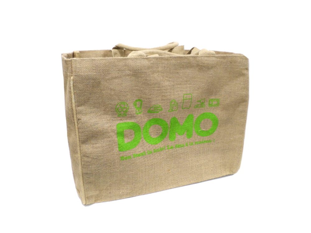DOMO Jutová nákupní taška - natural - DOMO DO153