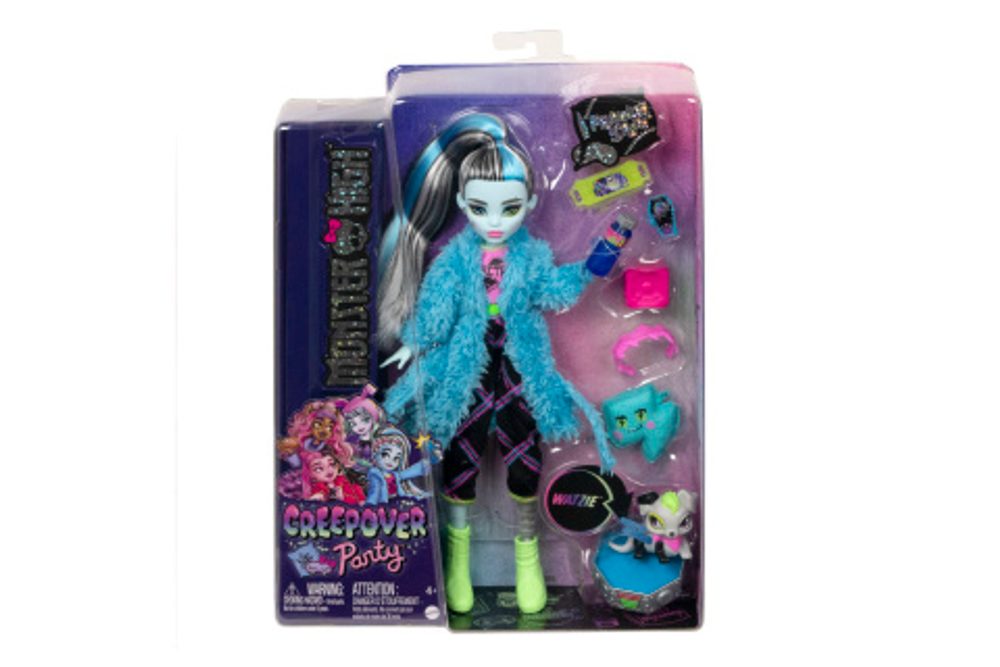 Popron.cz Monster High Creepover party panenka - Frankie HKY68