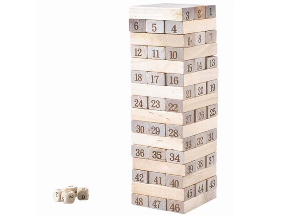 Popron.cz Rodinná hra Dřevěná věž - JENGA