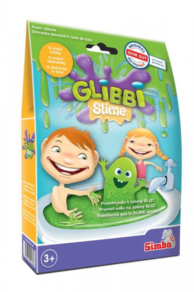 Simba Glibbi Slime Sliz do vany - zelený