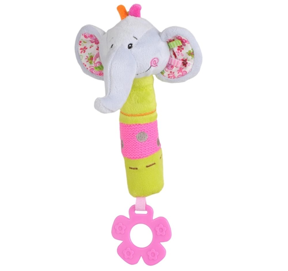 BabyOno Edukační hračka BabyOno - pískací - Slon - Edukační hračka BabyOno - pískací - Slon
