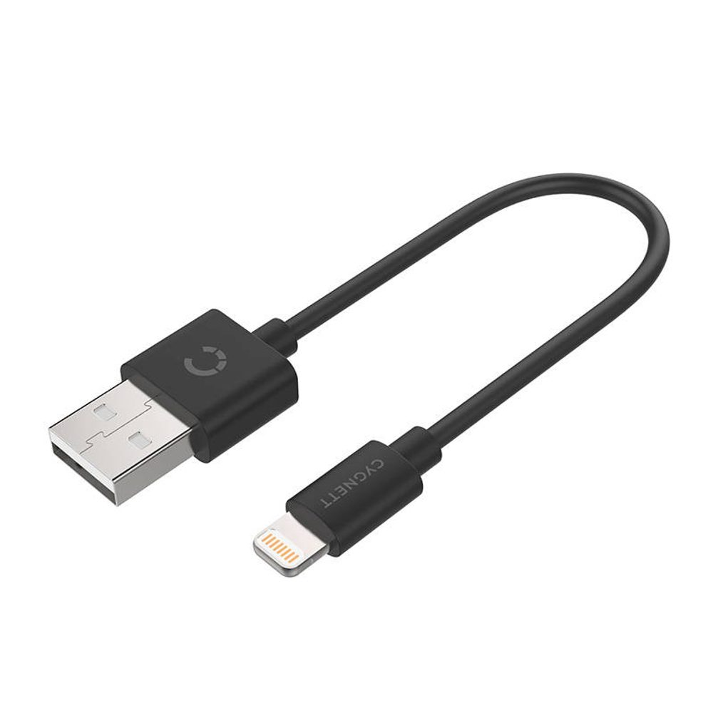 Cygnett Kabel USB na Lightning Cygnett 12W 0,1 m (černý)