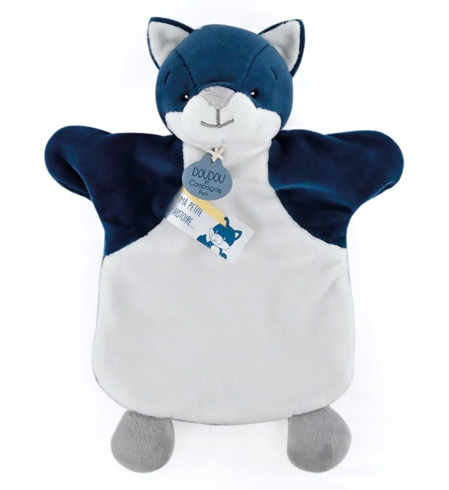 Doudou et Compagnie Paris Doudou Plyšový maňásek vlk 25 cm