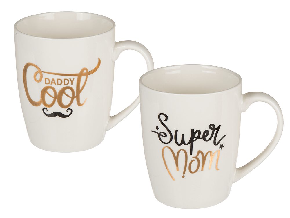 Popron.cz Hrnek, super máma a cool táta