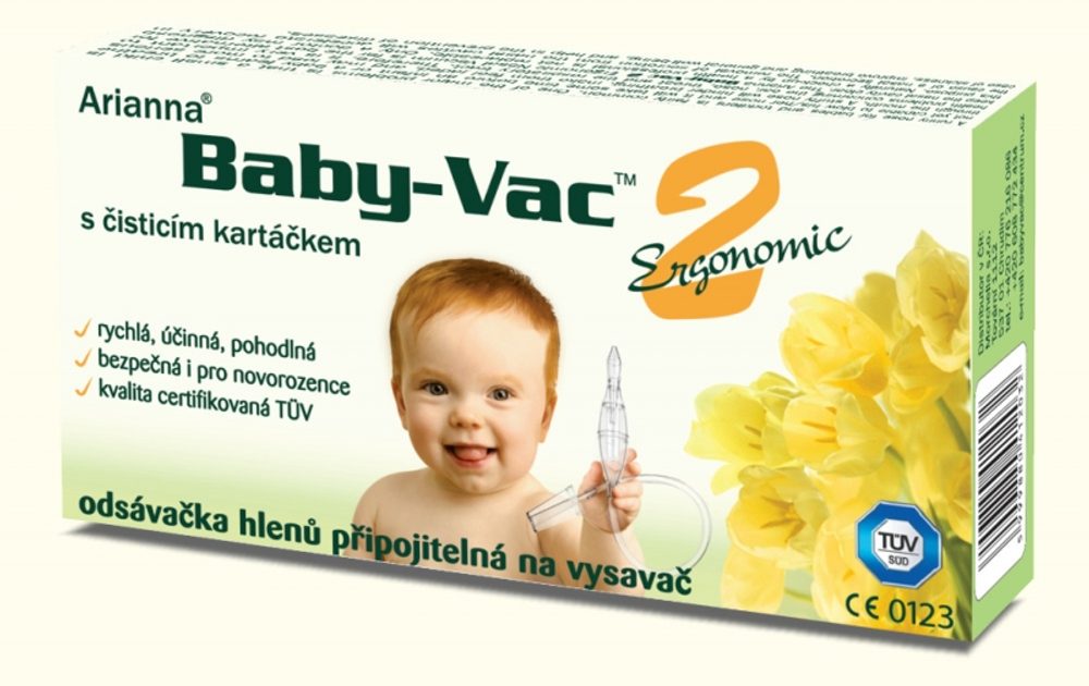 Arianna Kojenecká odsávačka hlenů - Arianna Baby-vac 2 s čisticím kartáčkem - Arianna Kojenecká odsávačka hlenů - Arianna Baby-vac 2 s čisticím kartáčkem