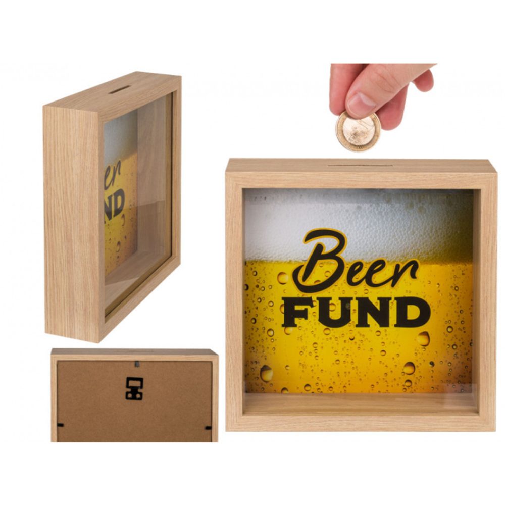 Popron.cz Vtipná pokladnička Pivní Fond - Beer Fund