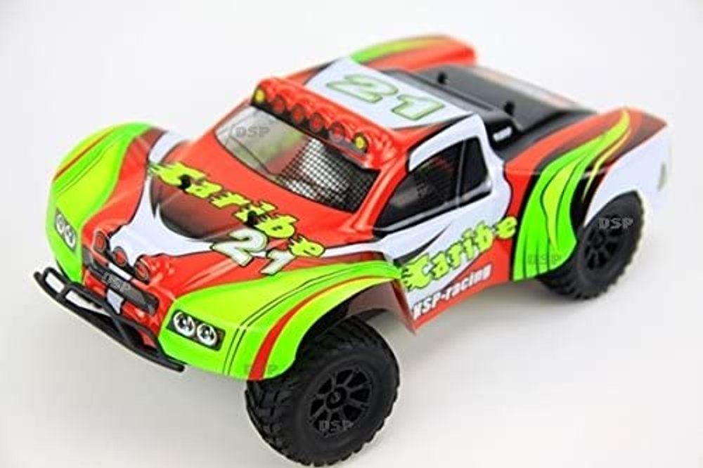 Popron.cz Rayline RC auto Caribe HSP racing 1:18 červená