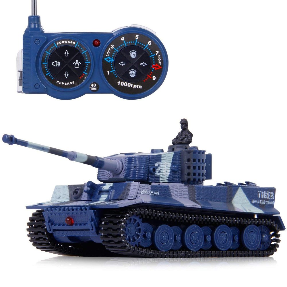 S-Idee Amewi RC tank Mini German Tiger 1:72