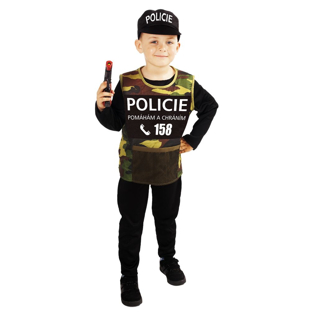 RAPPA Dětský kostým Policie (S) e-obal