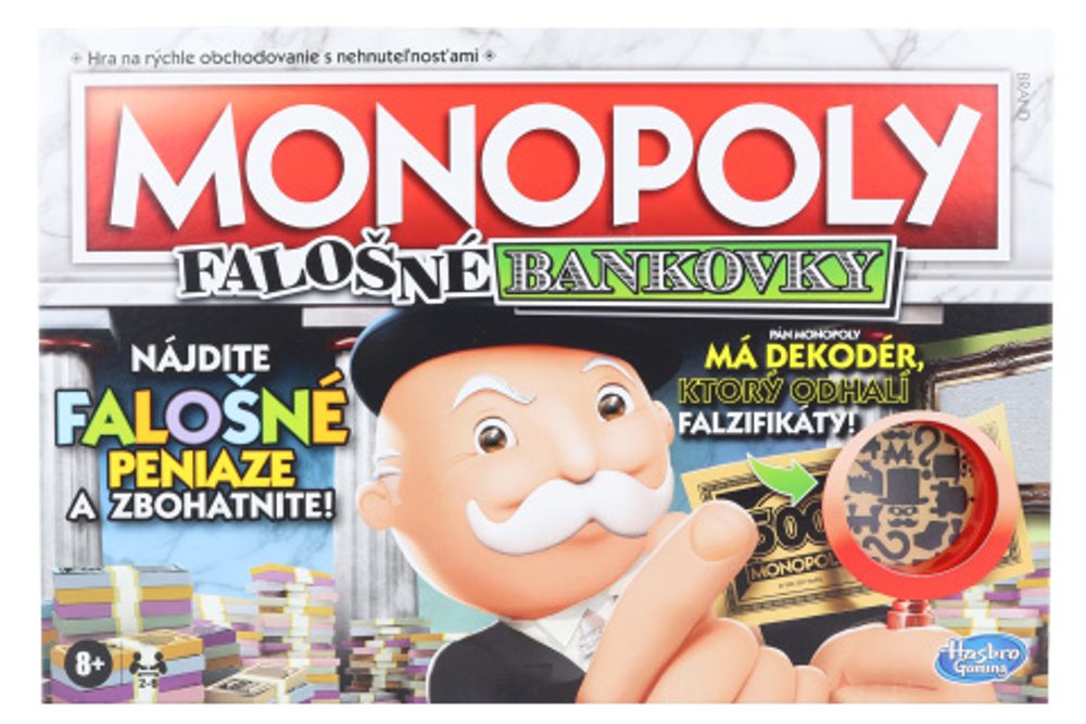 Popron.cz Monopoly Falešné bankovky SK verze