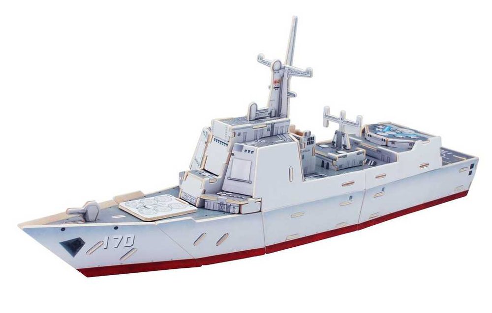 RoboTime Dřevěná útočná loď Destroyer Typ 052C