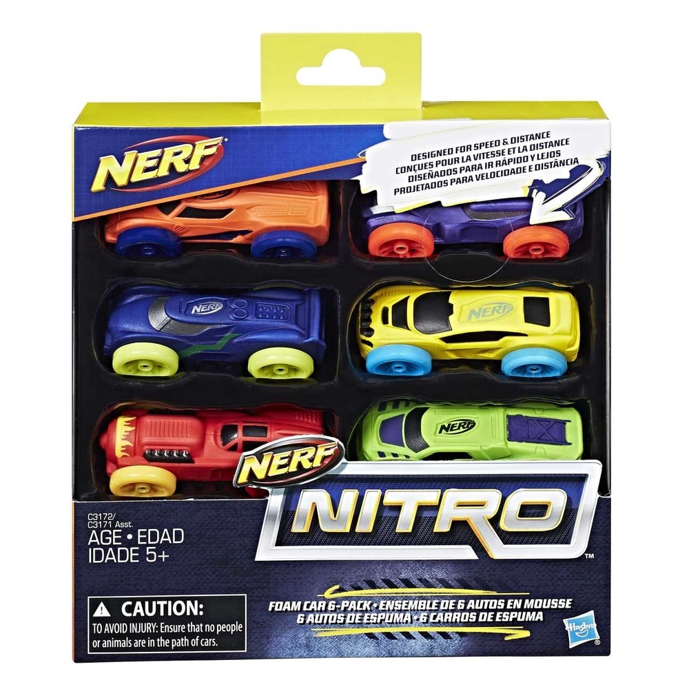 Hasbro Nerf Nitro náhradní nitro 6 ks asst