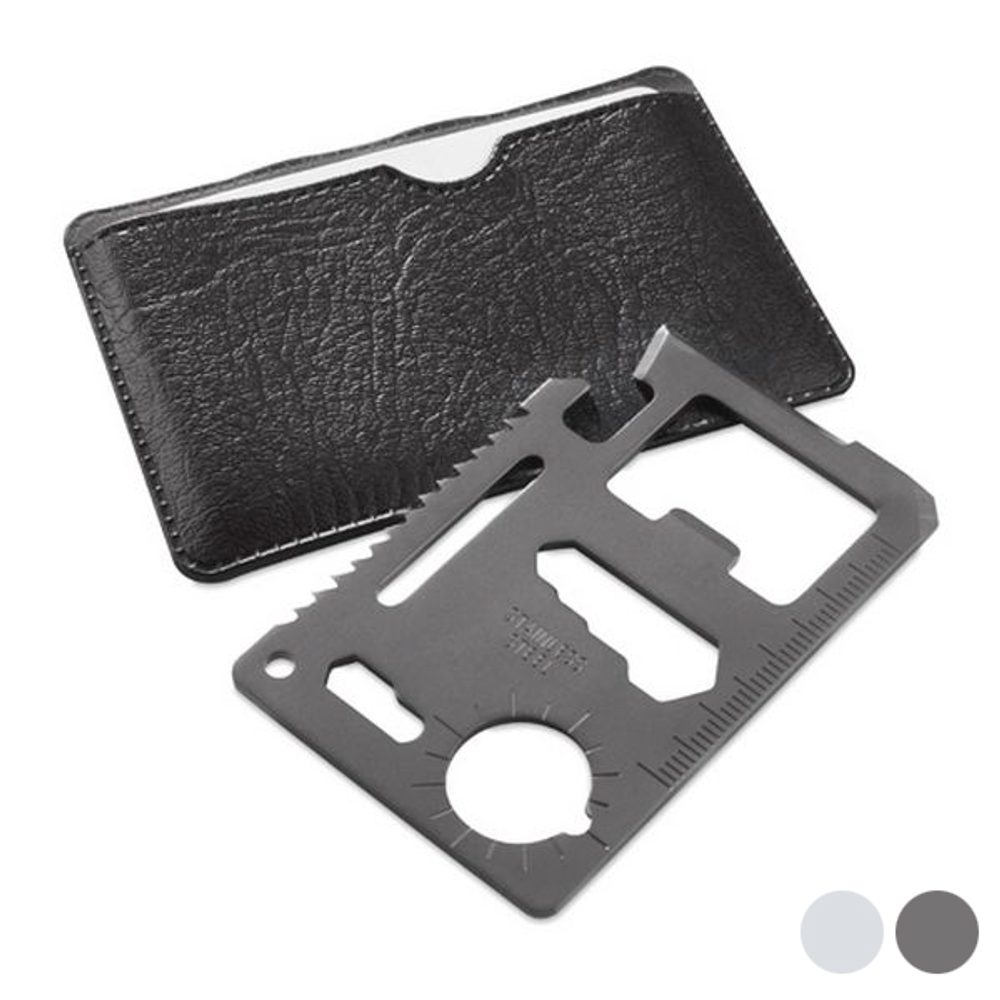 Gadget and Gifts Kartička Víceúčelový nástroj 11 v 1 144208 Černý