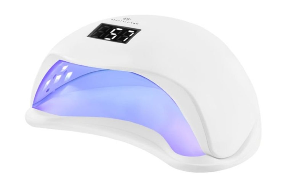 Popron.cz 48W UV LED lampa s pohybovým senzorem a 10 klipy bílá (ISO)