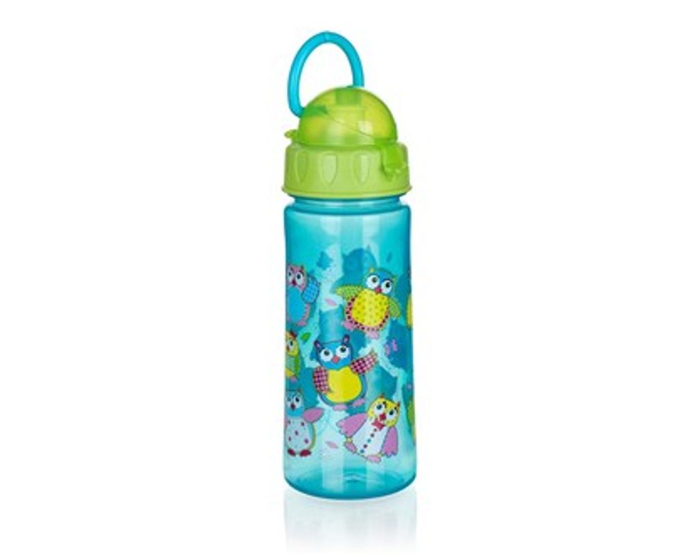 Popron.cz BANQUET Láhev plastová OWLS Green 500 ml