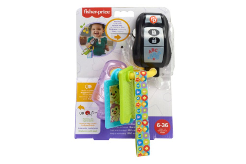 Popron.cz Fisher Price Klíč s aktivitami CZ/SK/ENG/HU/PL HXF51 TV