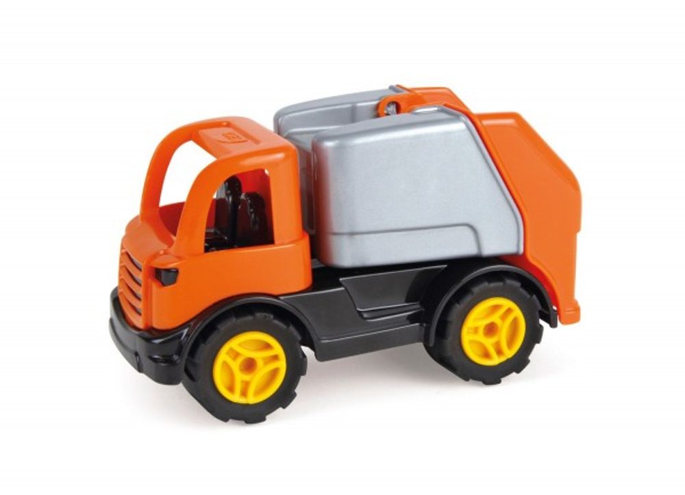 Lena Auto Workies popelář plast 14cm v krabičce 18x10x7cm 18m+