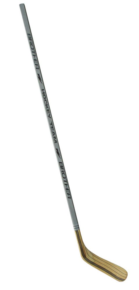 Acra BROTHER 6655P laminovaná hokejka pravá 147cm - šedá