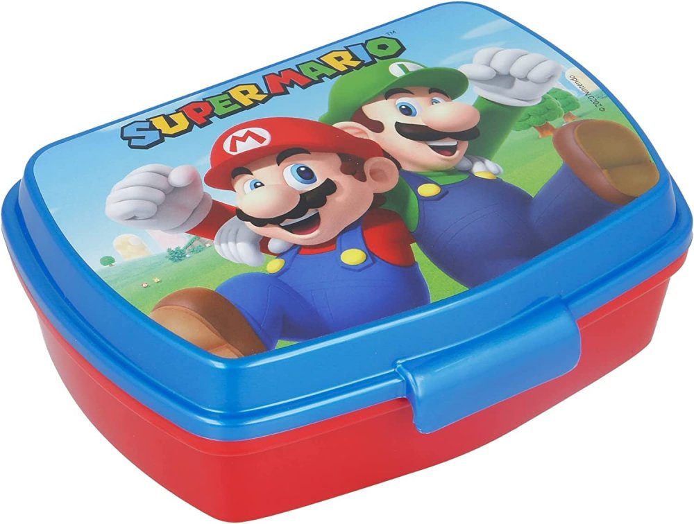 Popron.cz Dětský box na svačinu Super Mario