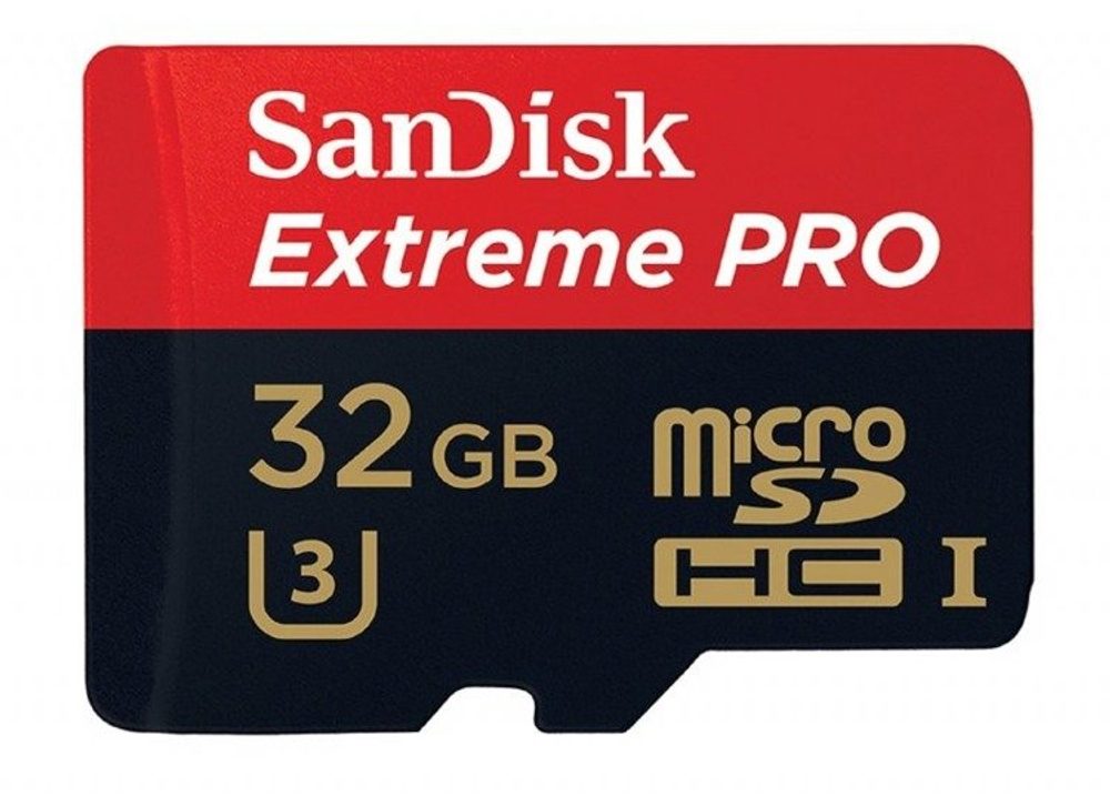 SanDisk Paměťová karta SanDisk Extreme Pro microSDHC 32GB 100/90 MB/s A1 C10 V30 (SDSQXCG-032G-GN6MA)