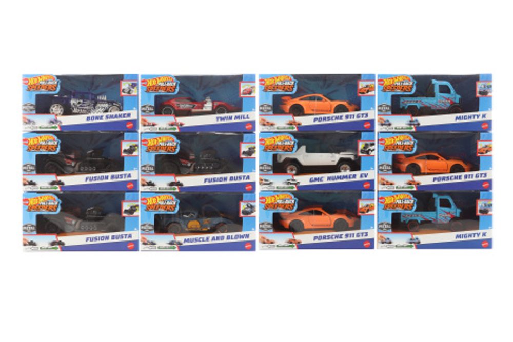 Popron.cz Hot Wheels natahovací auto 1:43 HPR70