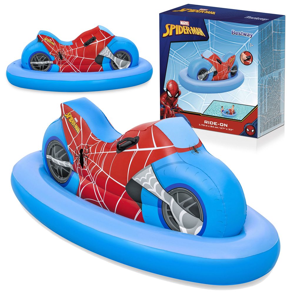 Bestway Nafukovací motorka Spider-Mana Bestway 98794