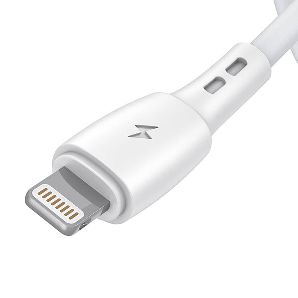 Vipfan Kabel USB-Lightning Vipfan Racing X05, 3A, 1m (bílý)