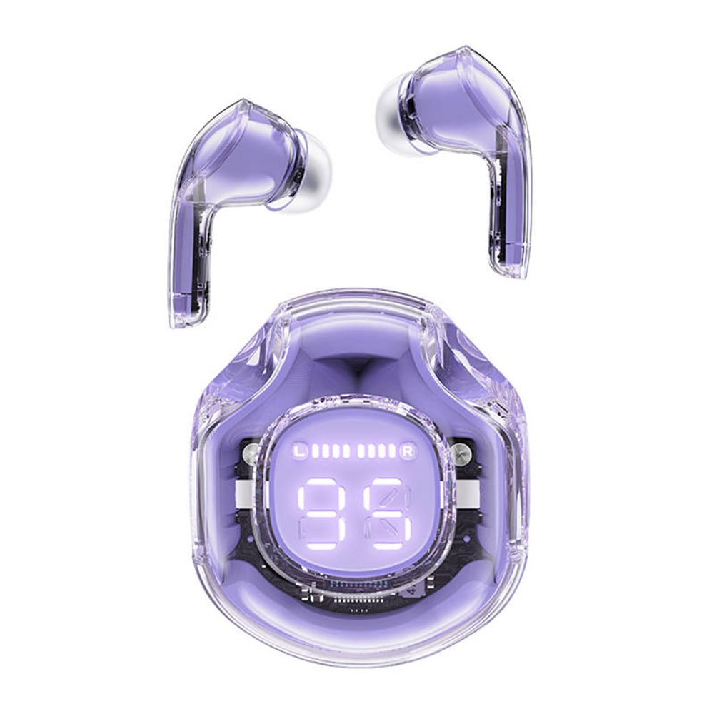 Acefast Earphones TWS Acefast T8, Bluetooth 5.3, IPX4 (violet)