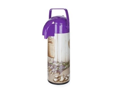 Popron.cz BANQUET Termoska s pumpou CULINARIA LAVENDER 1,9 l, OK