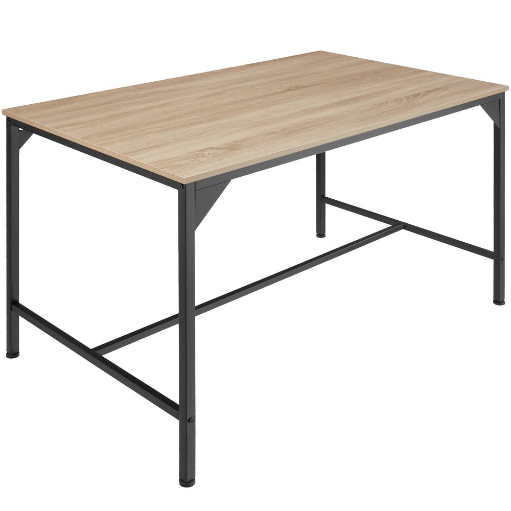 tectake 404344 jídelní stůl belfast 120x75x75cm - Industrial světlé dřevo, dub Sonoma - Industrial světlé dřevo