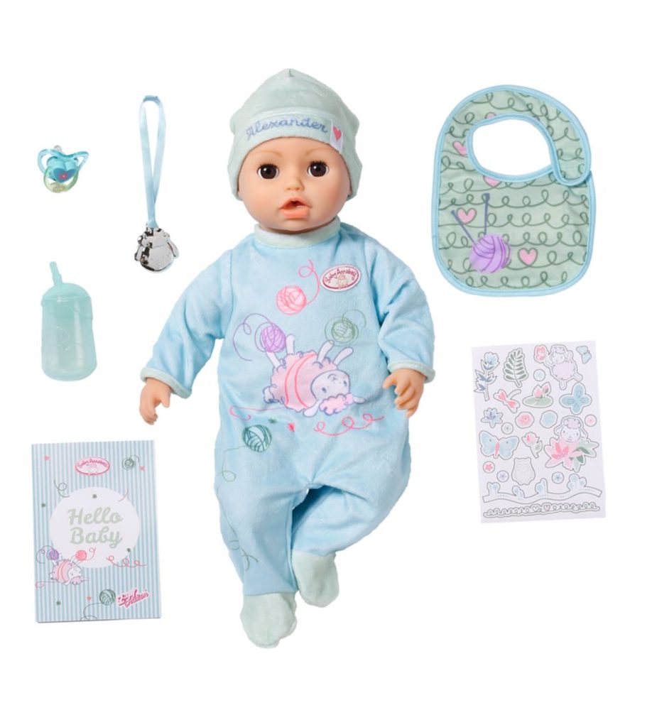 Zapf Baby Annabell Interaktivní Alexander, 43 cm